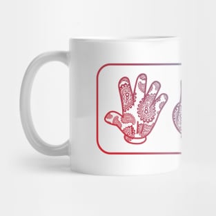 513 Hand Signs Mug